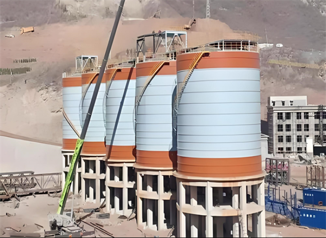 金湾高架钢板仓